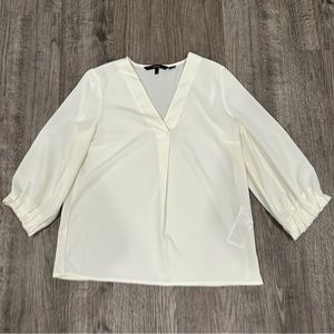 Vera Moda Ivory Half-sleeve Top